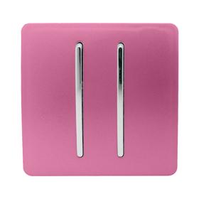 Pink Wiring Accessories Trendi Decorative Screwless
